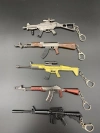 Factory direct sales of exquisite alloy 17cm PUBG battlefield 98K gun model keychain pendant and decorative item undefined